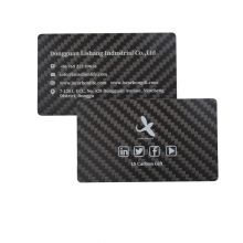 Carbon Fiber Business Card