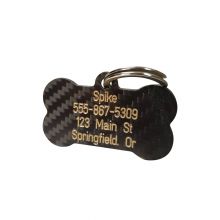 Carbon Fiber Pet ID Tags