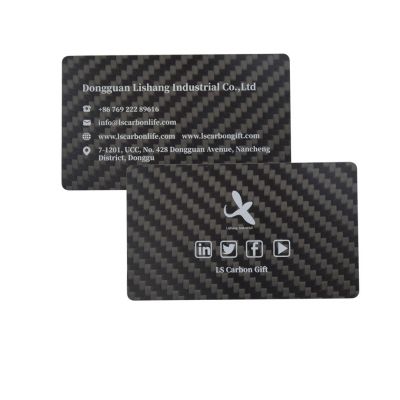 Carbon Fiber Business Card