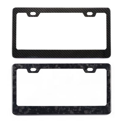 Carbon Fiber License Plate Frame