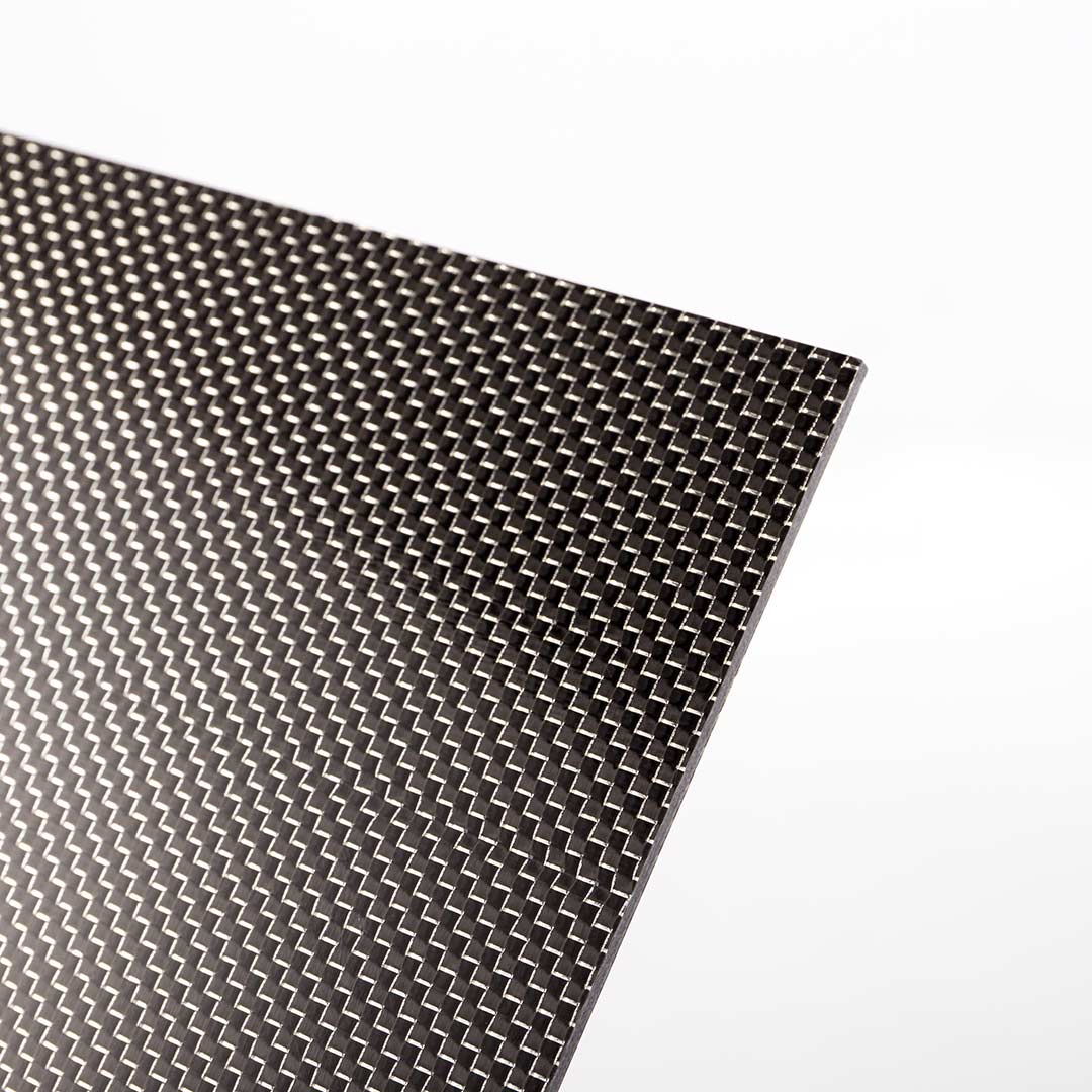ARRIS 400x500x2.5mm 3K Carbon Fiber Plate – Plain Weave Glossy – 100% Carbon
